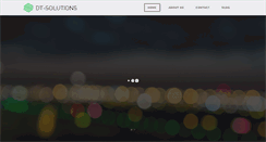Desktop Screenshot of dt-solutions.com